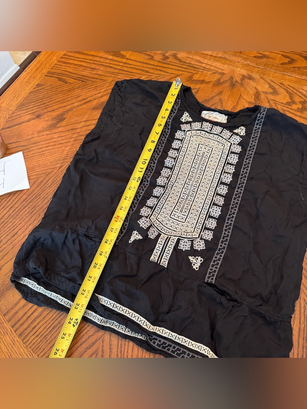 Johnny Was black Biwa top - Picture 2 of 11